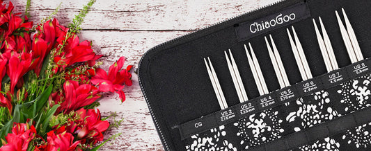 Discover the Ultimate Knitting Experience with CiaoGoo Twist Red Lace Interchangeable Circular Knitting Needles