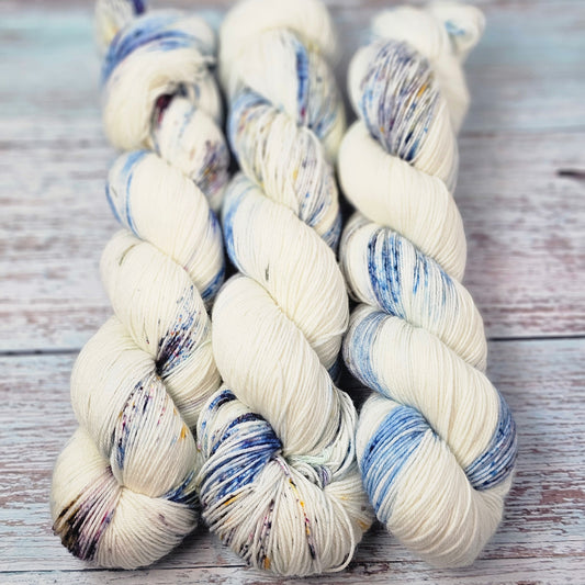Denim Moon - DYED TO ORDER - Pick Your Yarn Weight, Base, and Quantity