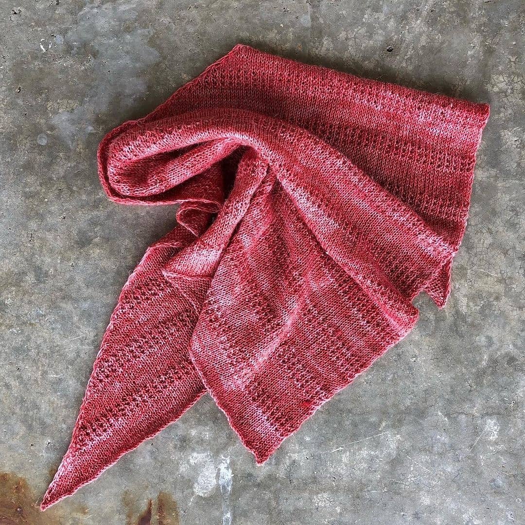 The Thatch Shawl Knitting Pattern by Tina's Toasty Toes