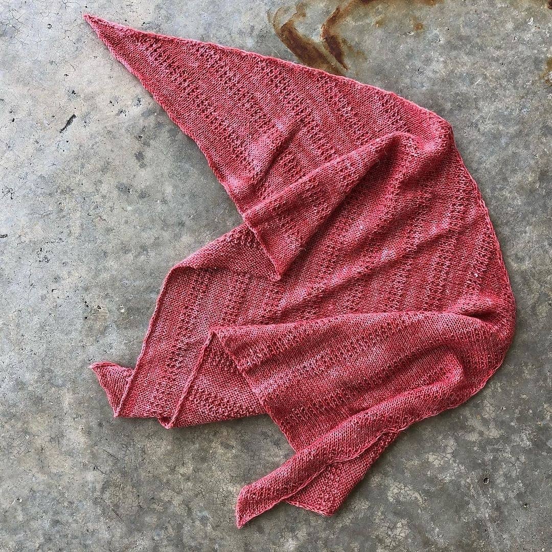 The Thatch Shawl Knitting Pattern by Tina's Toasty Toes