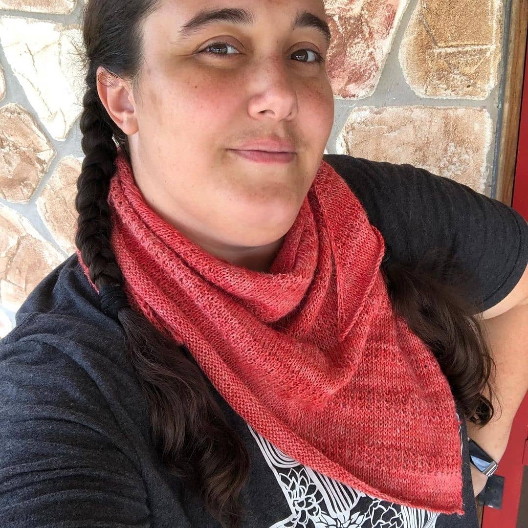 The Thatch Shawl Knitting Pattern by Tina's Toasty Toes