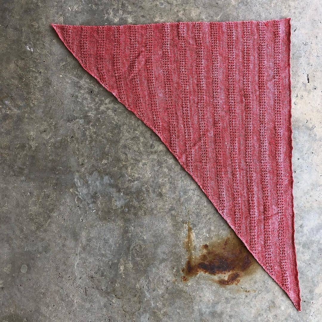 The Thatch Shawl Knitting Pattern by Tina's Toasty Toes