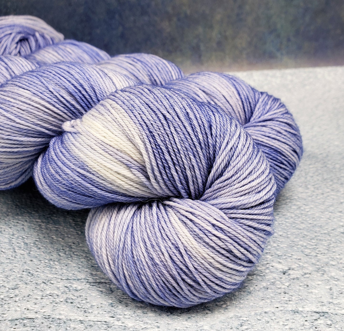 Ice Blue - DYED TO ORDER - Pick Your Yarn Weight, Base, and Quantity