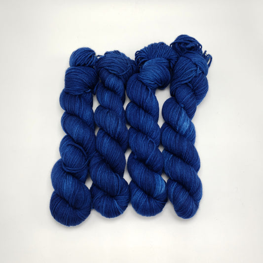 Indigo - DYED TO ORDER - Pick Your Yarn Weight, Base, and Quantity