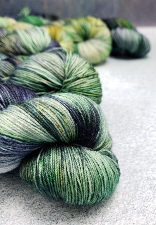 Into the Woods - DYED TO ORDER - Pick Your Yarn Weight, Base, and Quantity