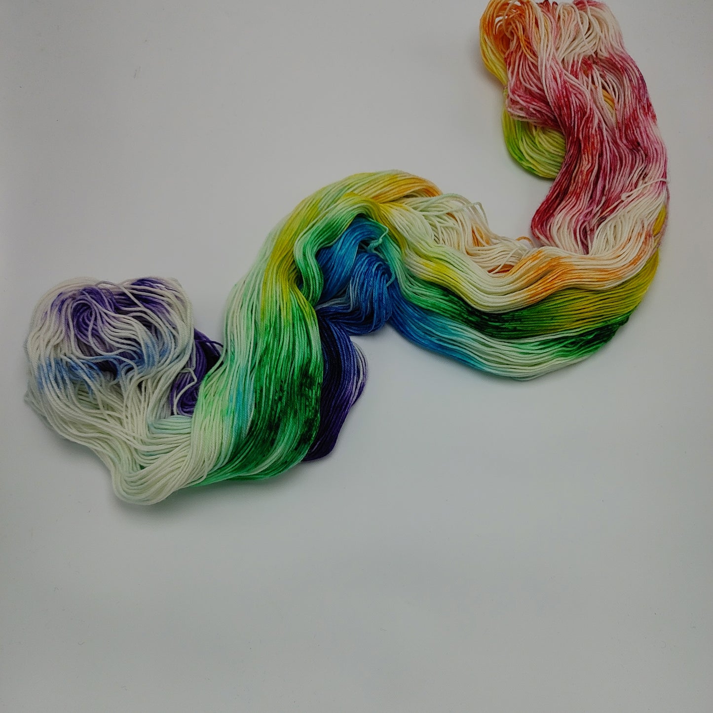 Melted Crayons - DYED TO ORDER - Pick Your Yarn Weight, Base, and Quantity