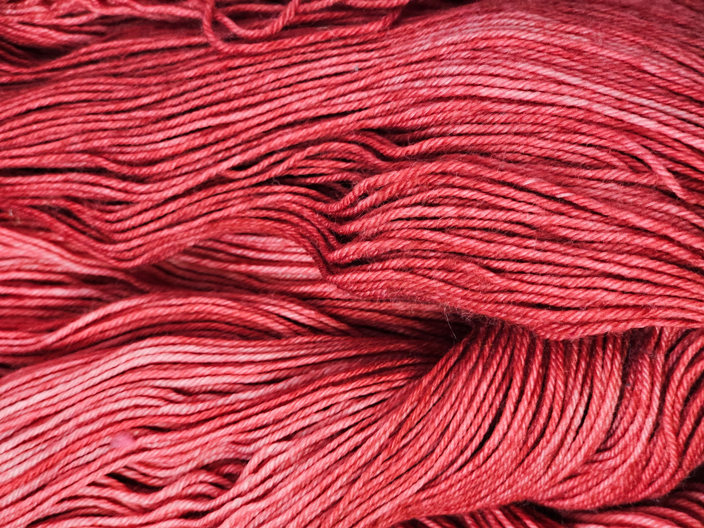Red Red Wine- DYED TO ORDER - Pick Your Yarn Weight, Base, and Quantity
