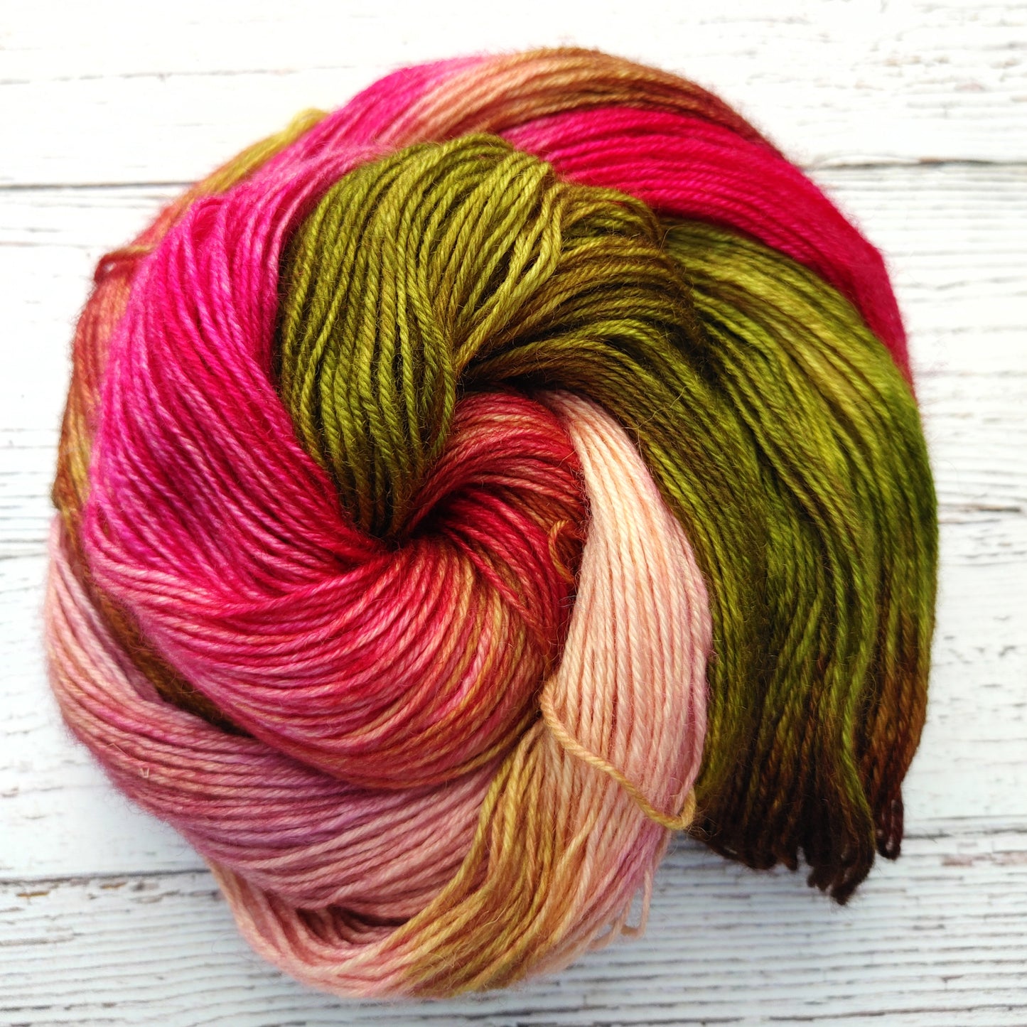 Sakura - DYED TO ORDER - Pick Your Yarn Weight, Base, and Quantity