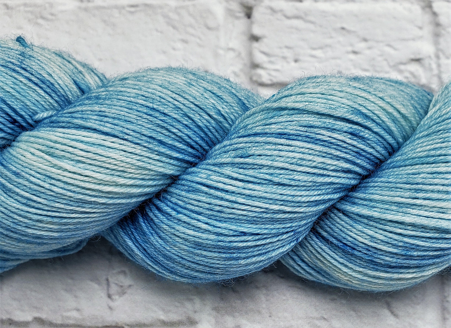 Baby Blue- DYED TO ORDER - Pick Your Yarn Weight, Base, and Quantity