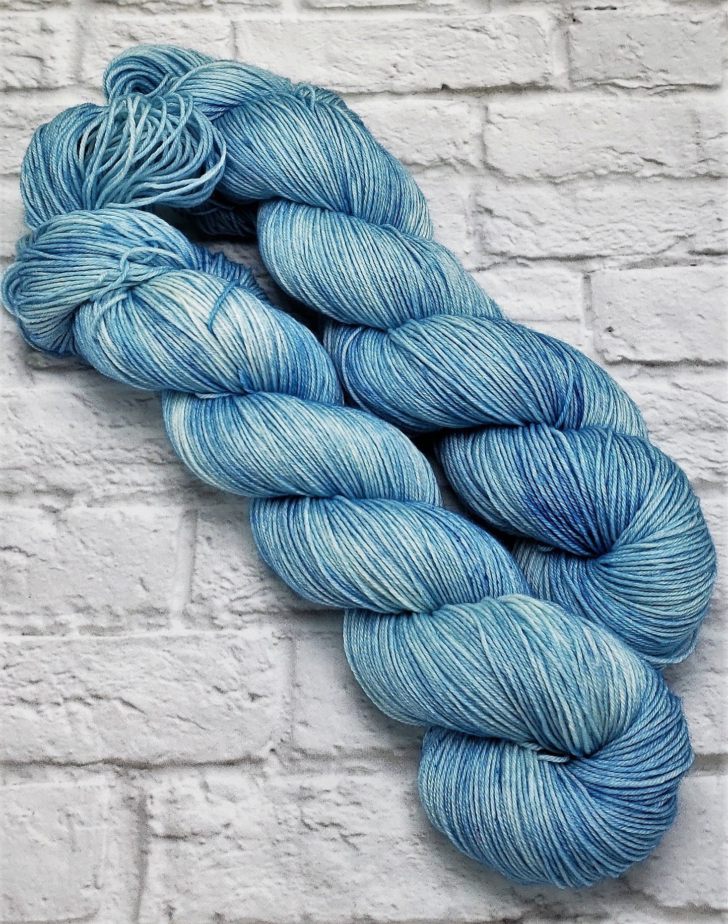 Baby Blue- DYED TO ORDER - Pick Your Yarn Weight, Base, and Quantity