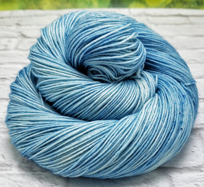 Baby Blue- DYED TO ORDER - Pick Your Yarn Weight, Base, and Quantity