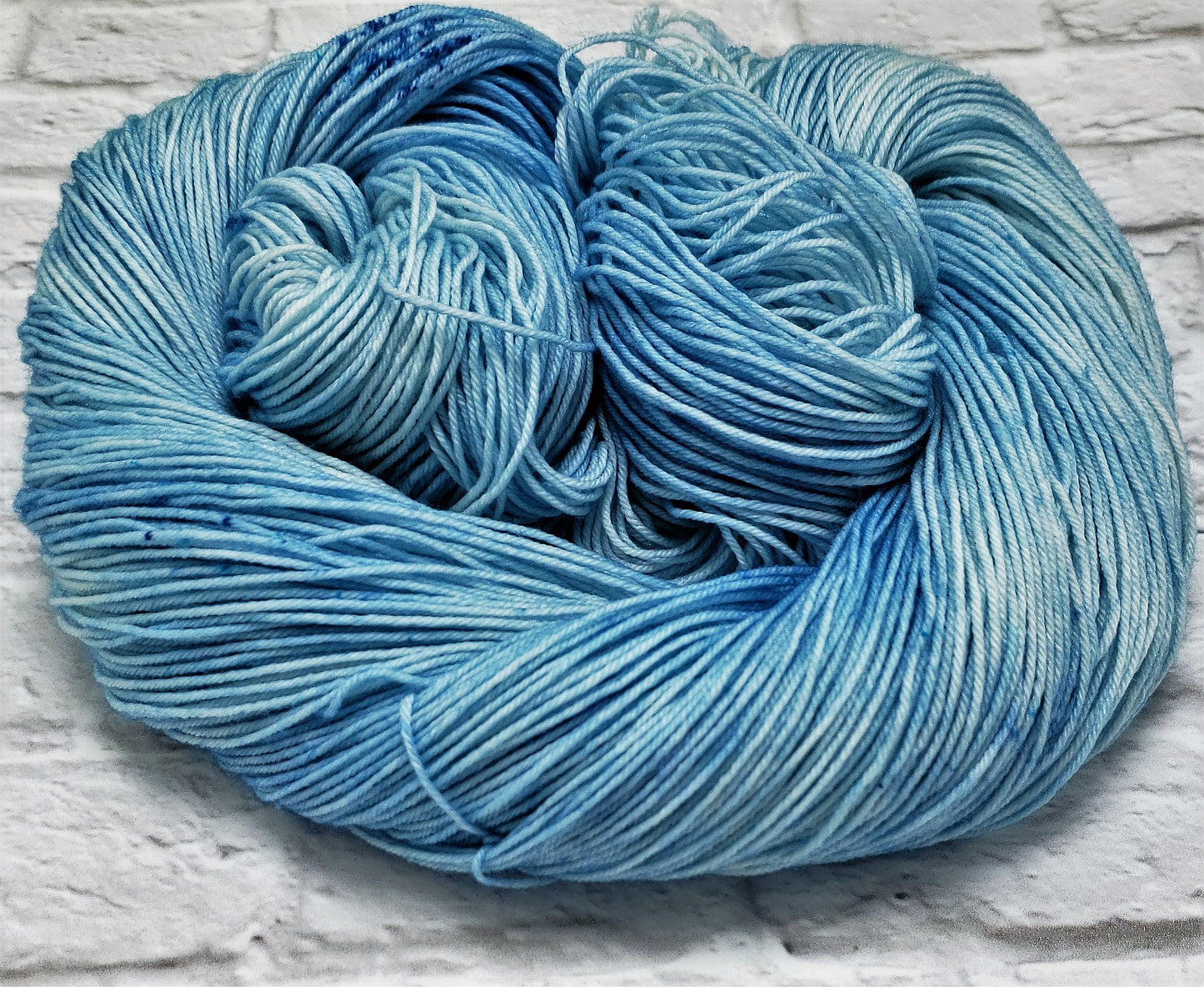 Baby Blue- DYED TO ORDER - Pick Your Yarn Weight, Base, and Quantity