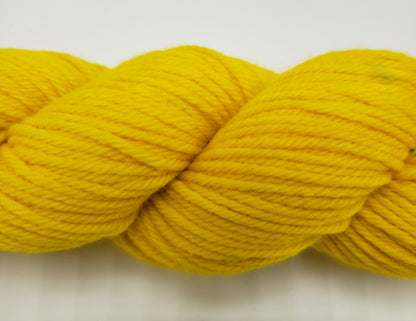 Brilliant Yellow - DYED TO ORDER - Pick Your Yarn Weight, Base, and Quantity