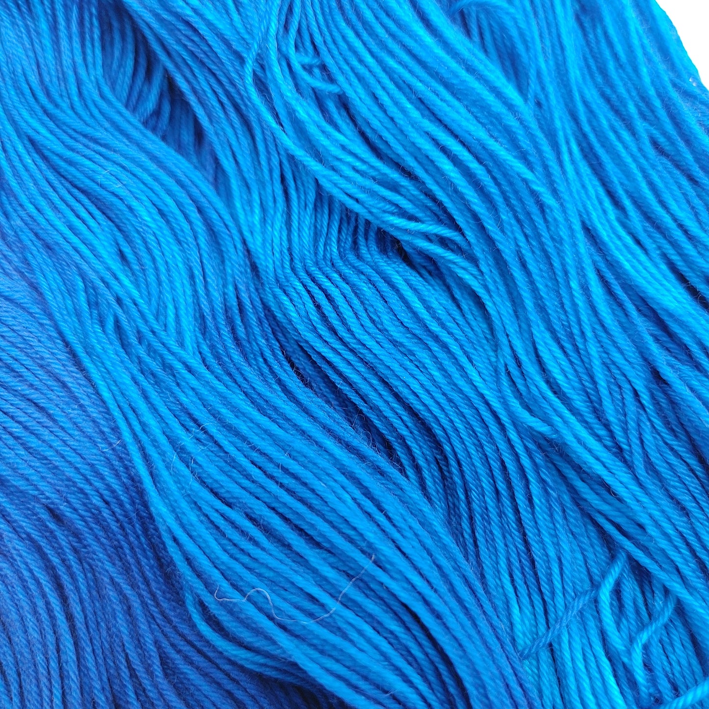 Caribbean Blue - DYED TO ORDER - Pick Your Yarn Weight, Base, and Quantity