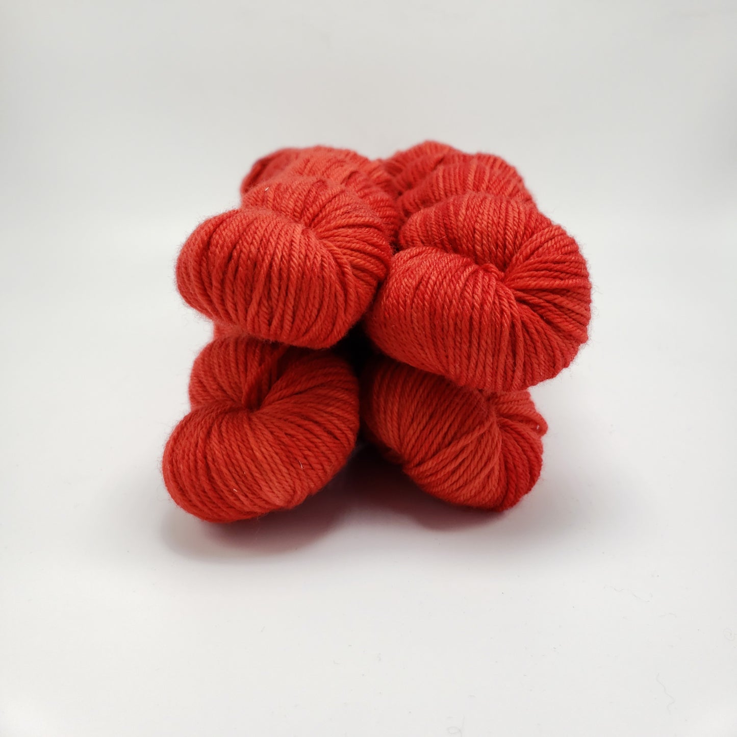 Cayenne Red - DYED TO ORDER - Pick Your Yarn Weight, Base, and Quantity