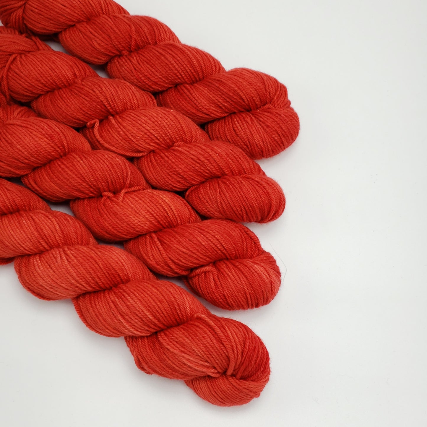 Cayenne Red - DYED TO ORDER - Pick Your Yarn Weight, Base, and Quantity