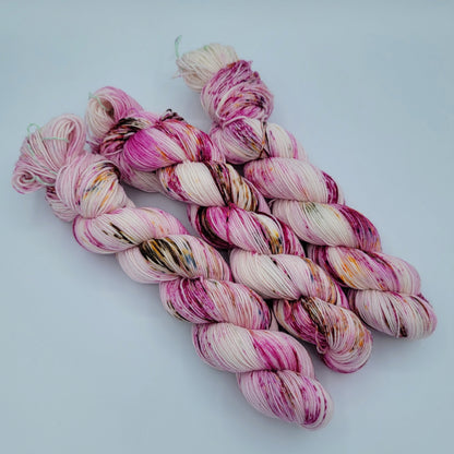 Chocolate Covered Cherries - DYED TO ORDER - Pick Your Yarn Weight, Base, and Quantity