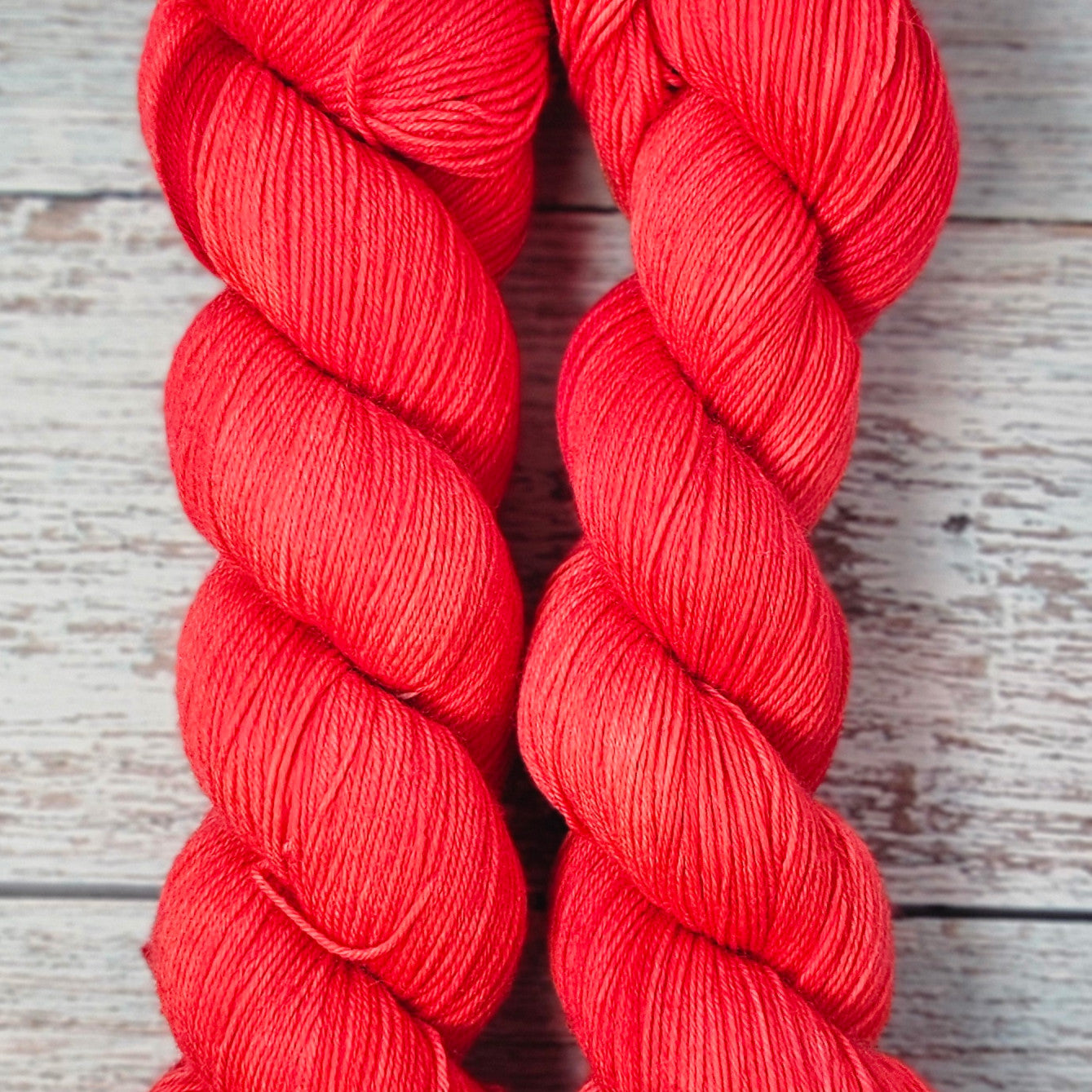 Coral - DYED TO ORDER - Pick Your Yarn Weight, Base, and Quantity