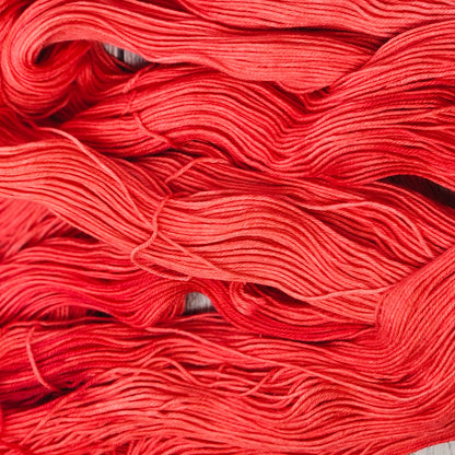 Coral - DYED TO ORDER - Pick Your Yarn Weight, Base, and Quantity