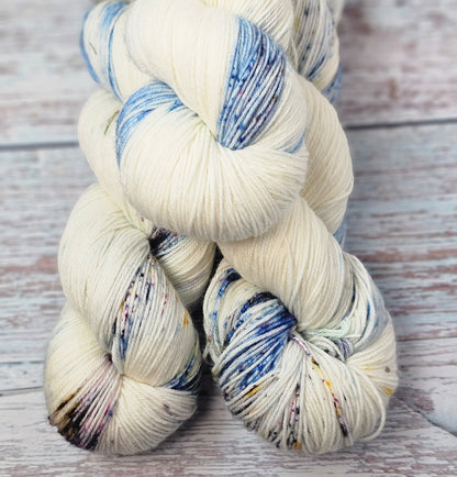 Denim Moon - DYED TO ORDER - Pick Your Yarn Weight, Base, and Quantity