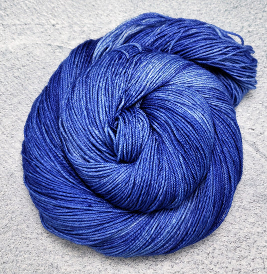 Distressed Delphinium - DYED TO ORDER - Pick Your Yarn Weight, Base, and Quantity