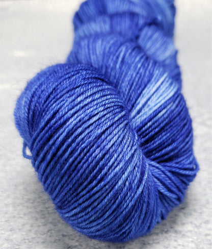 Distressed Delphinium - DYED TO ORDER - Pick Your Yarn Weight, Base, and Quantity