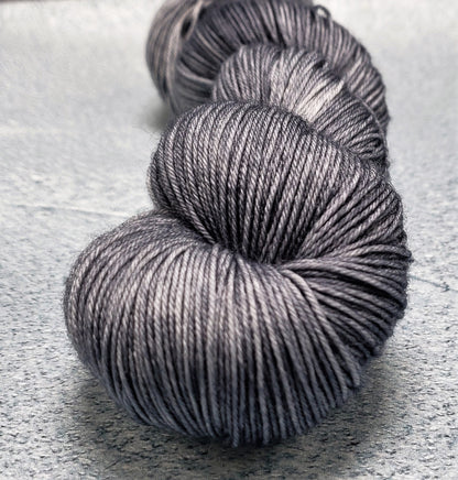 Distressed Gray - DYED TO ORDER - Pick Your Yarn Weight, Base, and Quantity