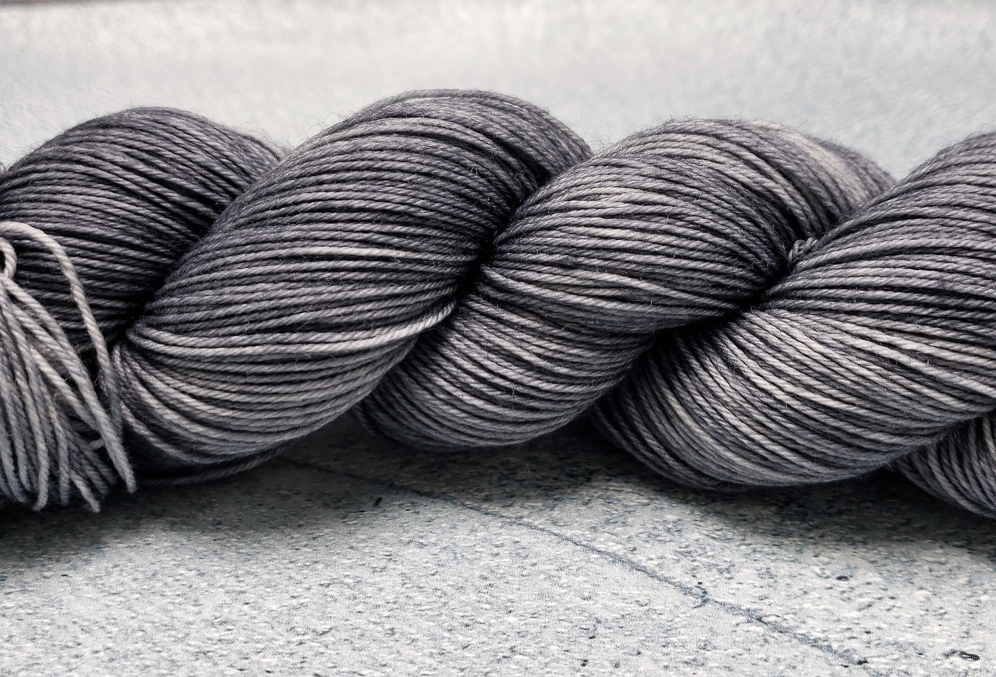 Distressed Gray - DYED TO ORDER - Pick Your Yarn Weight, Base, and Quantity