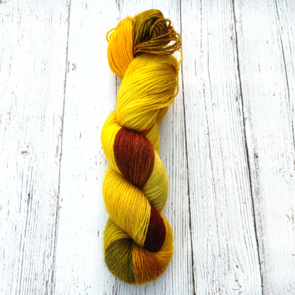 Forsythia - DYED TO ORDER - Pick Your Yarn Weight, Base, and Quantity