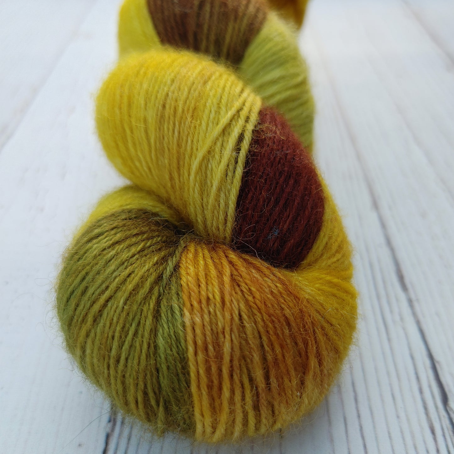 Forsythia - DYED TO ORDER - Pick Your Yarn Weight, Base, and Quantity