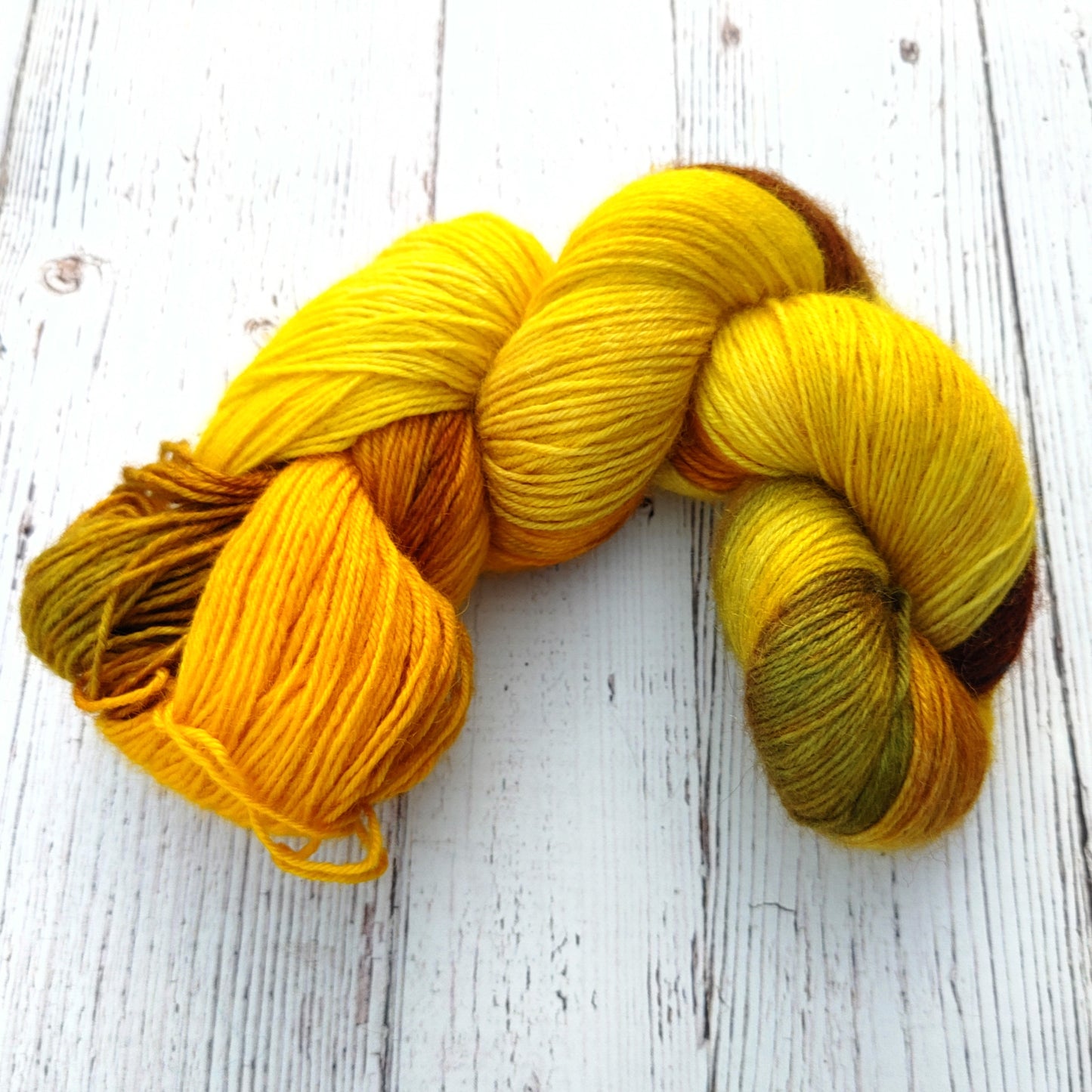 Forsythia - DYED TO ORDER - Pick Your Yarn Weight, Base, and Quantity