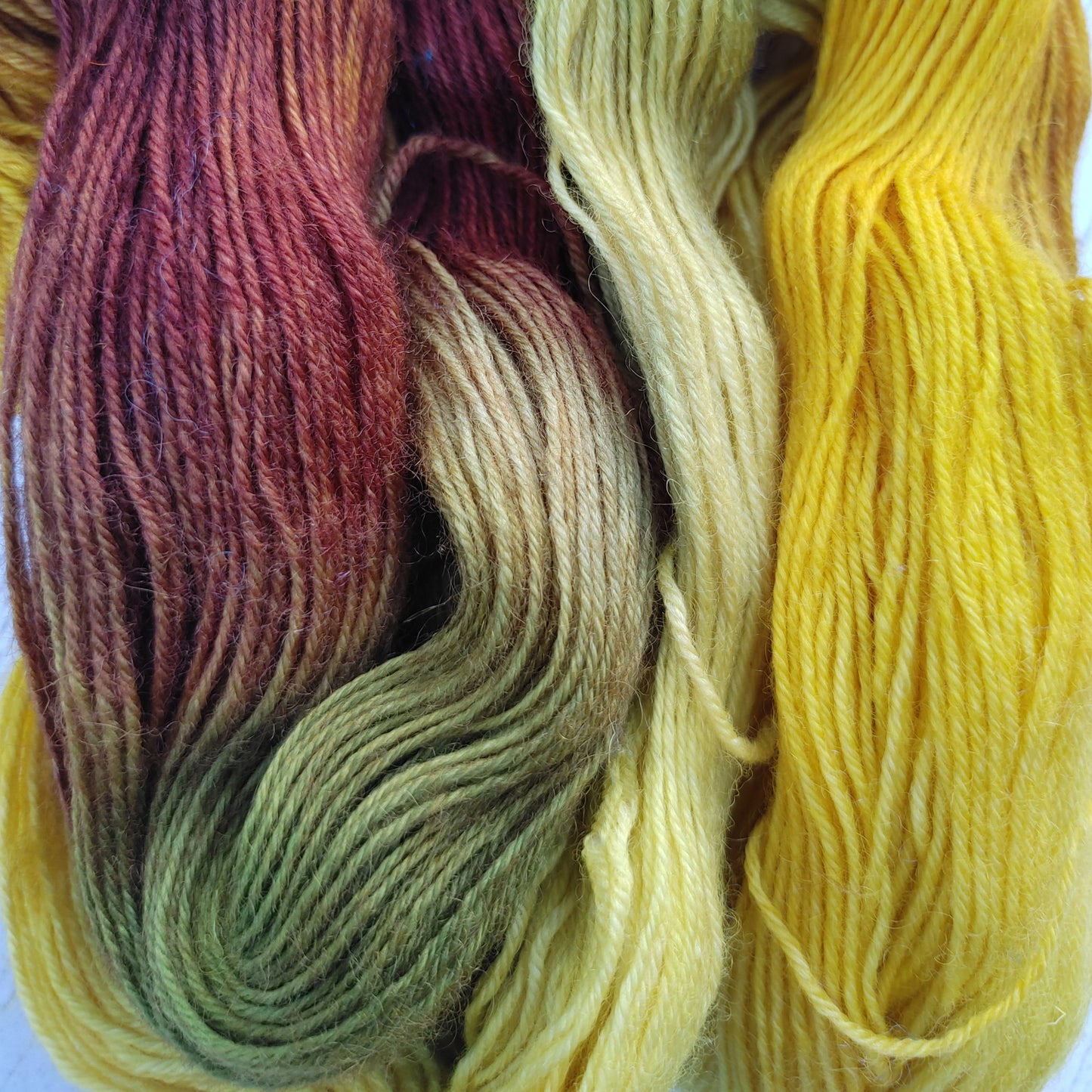 Forsythia - DYED TO ORDER - Pick Your Yarn Weight, Base, and Quantity