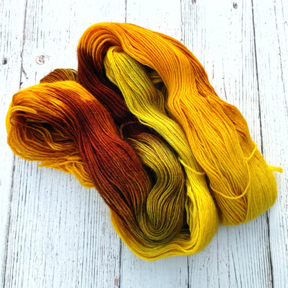 Forsythia - DYED TO ORDER - Pick Your Yarn Weight, Base, and Quantity