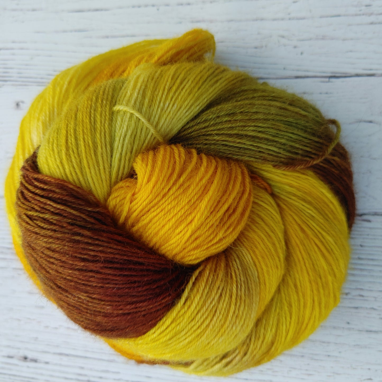 Forsythia - DYED TO ORDER - Pick Your Yarn Weight, Base, and Quantity