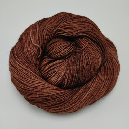 Forsythia Brown - DYED TO ORDER - Pick Your Yarn Weight, Base, and Quantity