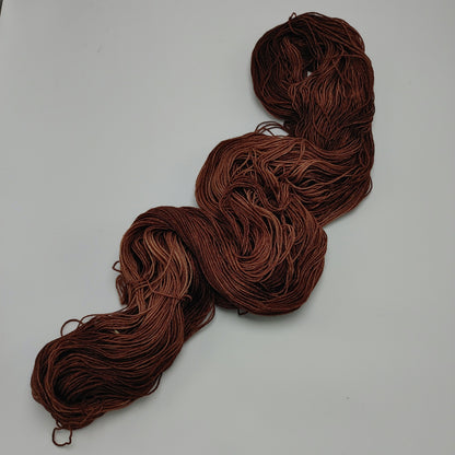 Forsythia Brown - DYED TO ORDER - Pick Your Yarn Weight, Base, and Quantity