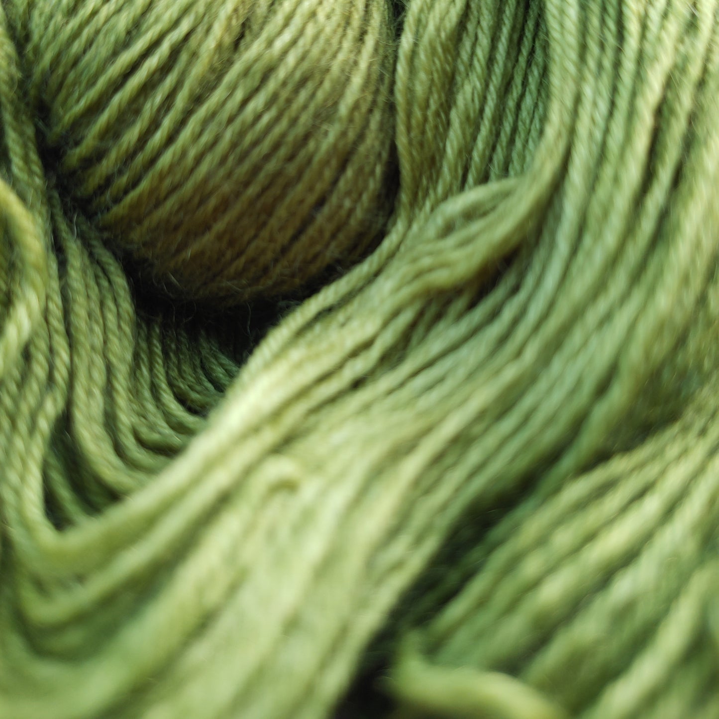 Forsythia Green - DYED TO ORDER - Pick Your Yarn Weight, Base, and Quantity