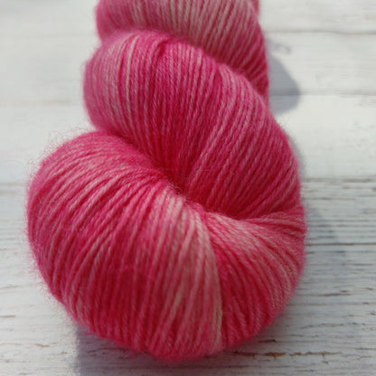 Hot Pink - DYED TO ORDER - Pick Your Yarn Weight, Base, and Quantity