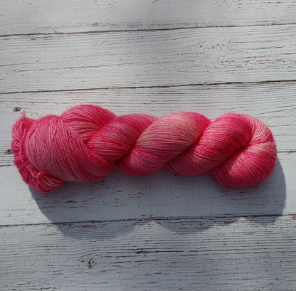 Hot Pink - DYED TO ORDER - Pick Your Yarn Weight, Base, and Quantity