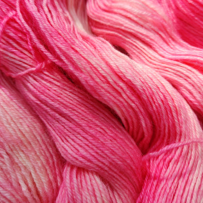 Hot Pink - DYED TO ORDER - Pick Your Yarn Weight, Base, and Quantity