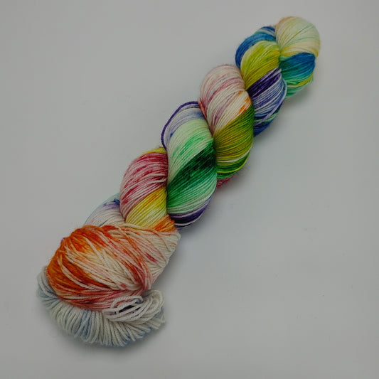 Melted Crayons - DYED TO ORDER - Pick Your Yarn Weight, Base, and Quantity