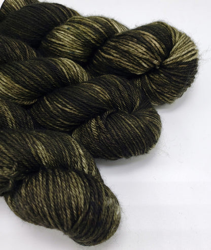 Muir Green - DYED TO ORDER - Pick Your Yarn Weight, Base, and Quantity