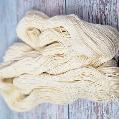 Natural - DYED TO ORDER - Pick Your Yarn Weight, Base, and Quantity