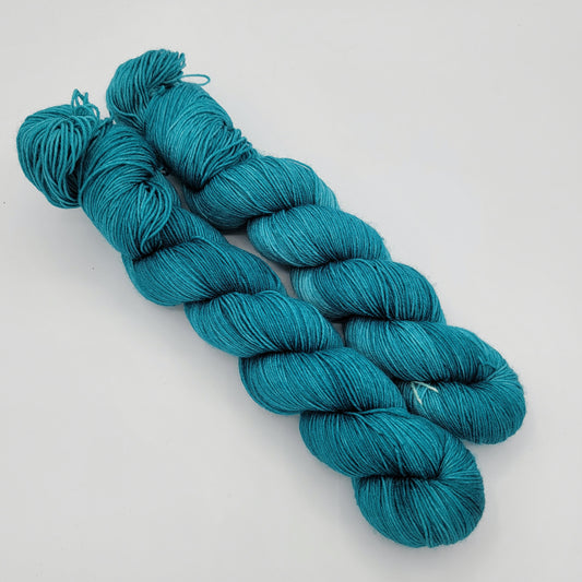 Teal Green - DYED TO ORDER - Pick Your Yarn Weight, Base, and Quantity