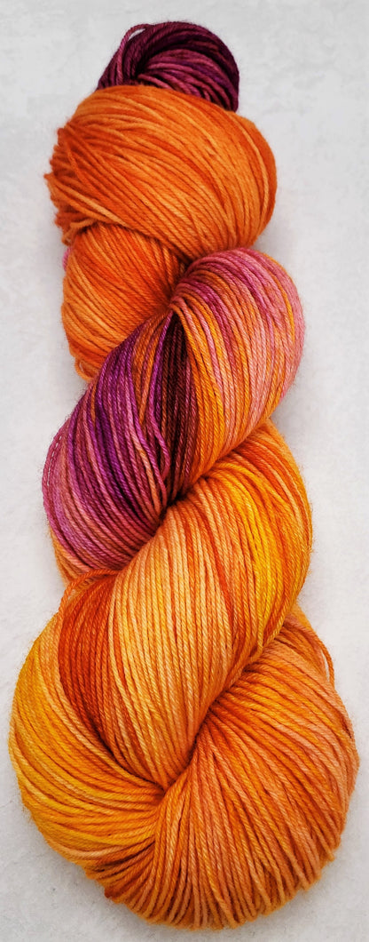 Tropical Sunset - DYED TO ORDER - Pick Your Yarn Weight, Base, and Quantity