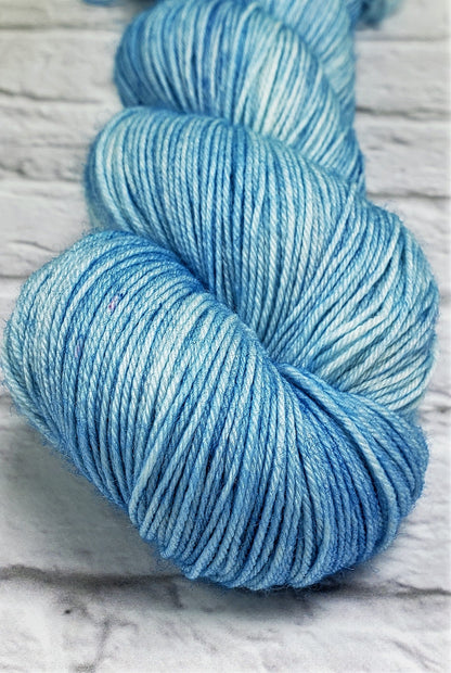 Baby Blue- DYED TO ORDER - Pick Your Yarn Weight, Base, and Quantity